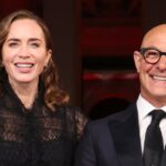 Stanley Tucci, Felicity Blunt, Emily Blunt e John Krasinski em