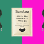 Adesivos sob os olhos de chá verde Bumfuzz