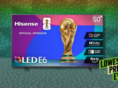 Esta TV Hisense QLED de 50 polegadas está com mais de US $ 140 de desconto agora Esta TV Hisense QLED de 50 polegadas está com mais de US $ 140 de desconto agora