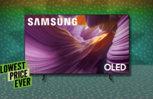 Esta TV OLED econômica da Samsung agora está com desconto de US $ 500 em seu preço original Série Samsung OLED 4K S85F de 55 polegadas, Vision AI Smart TV (modelo 2025, 55S85F)