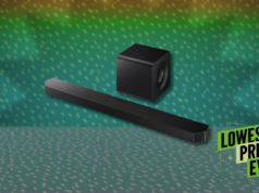 Esta barra de som Samsung com Dolby Atmos agora tem um desconto de US $ 350 Esta barra de som Samsung com Dolby Atmos agora tem um desconto de US $ 350