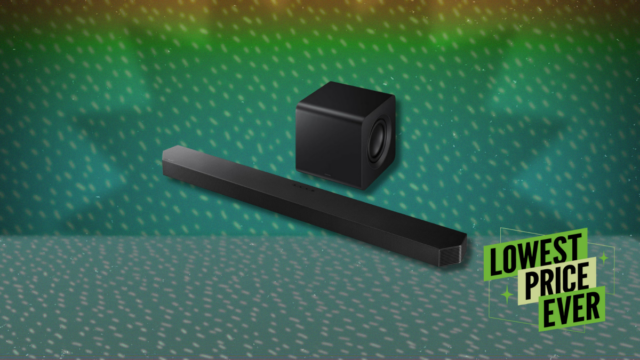 Esta barra de som Samsung com Dolby Atmos agora tem um desconto de US $ 350
