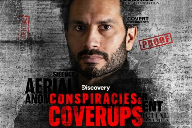 Esta noite no 'Conspirações e acobertamentos:' Quem controla o clima? Ilustração para a série Discovery