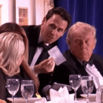 'Estamos prestes a morrer?': O apresentador Oz Pearlman estava logo atrás de Trump quando um atirador invadiu o jantar dos correspondentes na Casa Branca