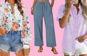 Estas peças soltas e emagrecedoras no estilo Santorini – a partir de US$ 6 Pâmela Anderson