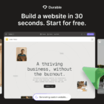 Este construtor de sites com tecnologia de IA pode ajudar os criativos a lançar seus negócios em segundos