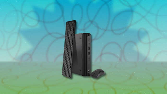 Este mini desktop HP compacto está à venda por apenas US $ 320 no momento
