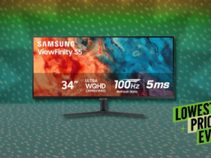 Este monitor Samsung Ultrawide está com 43% de desconto agora Este monitor Samsung Ultrawide está com 43% de desconto agora