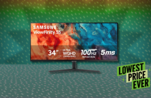 Este monitor Samsung Ultrawide está com 43% de desconto agora Este monitor Samsung Ultrawide está com 43% de desconto agora