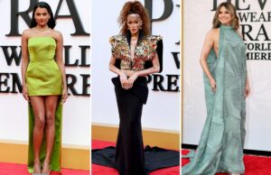 Estreia de “O Diabo Veste Prada 2”: todos os looks das celebridades Simone Ashley participa