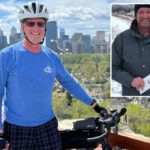 Eu era um triatleta no auge da saúde - mas meu problema de visão 'ondulada' acabou sendo algo devastador