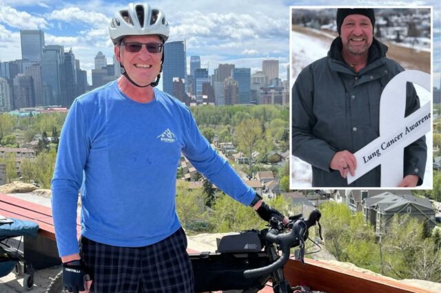 Eu era um triatleta no auge da saúde - mas meu problema de visão 'ondulada' acabou sendo algo devastador
