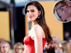 Eu experimentei a escultura facial que Anne Hathaway adora para um facelift instantâneo Gua sha de quartzo rosa rosa em forma de borboleta.