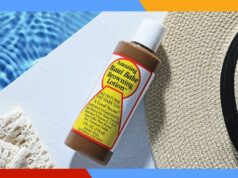 Eu morei no Havaí – este é o segredo para ser uma Maui Babe em um mundo continental Um frasco de Loção Maui Babe Browning, 118 ml (4 fl oz).