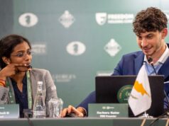Eu não mereço este ponto: Vaishali vence Tan nos Candidatos FIDE 2026, Rodada 7 Eu não mereço este ponto: Vaishali vence Tan nos Candidatos FIDE 2026, Rodada 7