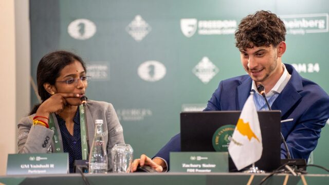 Eu não mereço este ponto: Vaishali vence Tan nos Candidatos FIDE 2026, Rodada 7
