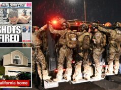 FBI invade a casa do suposto atirador do Jantar dos Correspondentes da Casa Branca, Cole Allen, nos arredores de Los Angeles FBI invade a casa do suposto atirador do Jantar dos Correspondentes da Casa Branca, Cole Allen, nos arredores de Los Angeles