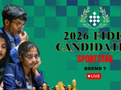 FIDE Chess Candidates 2026 AO VIVO, Rodada 7: Jogo crucial para Praggnanandhaa, Vaishali e Divya entram em partida após vitórias FIDE Chess Candidates 2026 AO VIVO, Rodada 7: Jogo crucial para Praggnanandhaa, Vaishali e Divya entram em partida após vitórias