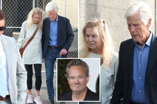 Família de Matthew Perry chega ao tribunal para sentença de Família de Matthew Perry chega ao tribunal para sentença de 'Ketamine Queen'