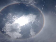 Fenômeno Sun Halo Muncul de Langit Pamekasan Mandura, Warga Ungkap Akan Masuk Musim Kemarau Fenômeno Sun Halo Muncul de Langit Pamekasan Mandura, Warga Ungkap Akan Masuk Musim Kemarau