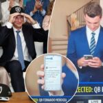 Fernando Mendoza tornou oficial sua seleção do Draft da NFL de 2026 no LinkedIn