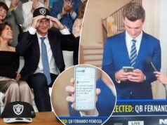 Fernando Mendoza tornou oficial sua seleção do Draft da NFL de 2026 no LinkedIn Fernando Mendoza tornou oficial sua seleção do Draft da NFL de 2026 no LinkedIn