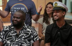 Fim da segunda temporada de ‘Jury Duty’: como a estrela reagiu ao saber que era tudo falso PJ (Marc-Sully Saint-Fleur) e Anthony de