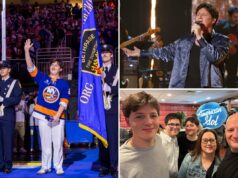 Finalista do ‘American Idol’ de LI que usou música para vencer a gagueira recebe as boas-vindas de herói em casa Finalista do 'American Idol' de LI que usou música para vencer a gagueira recebe as boas-vindas de herói em casa