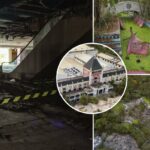 Fotos assustadoras mostram um parque aquático abandonado e em ruínas – com um segredo terrível