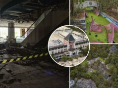 Fotos assustadoras mostram um parque aquático abandonado e em ruínas – com um segredo terrível Fotos assustadoras mostram um parque aquático abandonado e em ruínas – com um segredo terrível