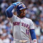 New York Mets star Francisco Lindor against Chicago Cubs