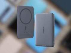 Ganhe este banco de energia magnético ultrafino por apenas US $ 15 Pessoa segurando Baseus Picogo Power Bank