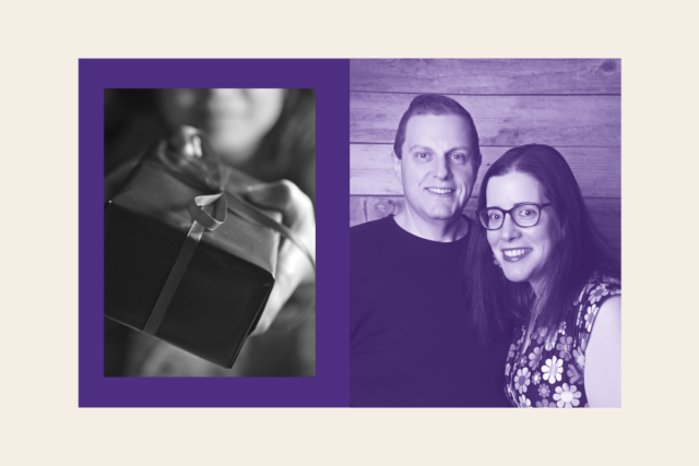 Gastei US $ 2.000 em um presente de aniversário para meu namorado - o rosto dele caiu quando ele o abriu 
