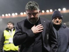 Gattuso pede desculpas depois que Itália fica de fora de mais uma Copa do Mundo da FIFA Gattuso pede desculpas depois que Itália fica de fora de mais uma Copa do Mundo da FIFA
