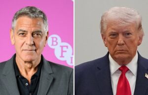 George Clooney critica Donald Trump por zombar de sua atuação em meio à guerra no Irã GettyImages-2247822818 George Clooney critica Donald Trump por zombar de sua atuação