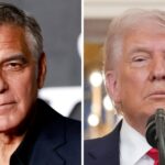 George Clooney critica a Casa Branca por 'xingamentos infantis' depois que a administração Trump chama sua 'atuação terrível' de 'crime de guerra'