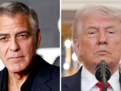 George Clooney critica a Casa Branca por ‘xingamentos infantis’ depois que a administração Trump chama sua ‘atuação terrível’ de ‘crime de guerra’ George Clooney critica a Casa Branca por 'xingamentos infantis' depois que a administração Trump chama sua 'atuação terrível' de 'crime de guerra'