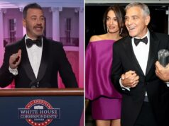 George Clooney criticou depois de defender a piada de Jimmy Kimmel sobre a ‘futura viúva’ Melania Trump George Clooney criticou depois de defender a piada de Jimmy Kimmel sobre a 'futura viúva' Melania Trump