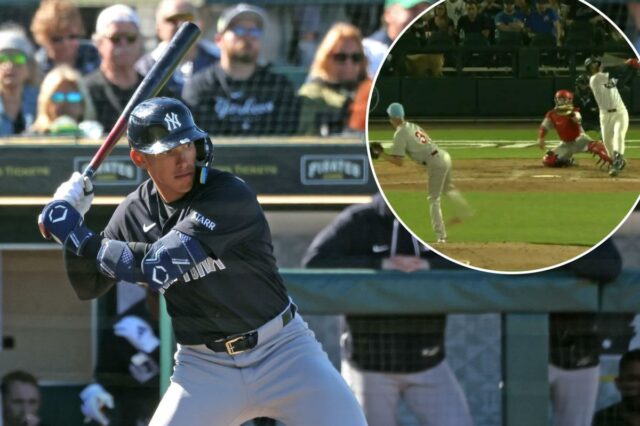 George Lombard Jr., dos Yankees, recebe muitos elogios após dobrar George Lombard Jr., dos Yankees, recebe muitos elogios após dobrar Zack Wheeler enquanto a sequência de vitórias continua