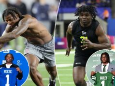 Giants e Jets se preparam para um longo debate Arvell Reese-David Bailey Giants e Jets se preparam para um longo debate Arvell Reese-David Bailey