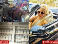 Glam empresária iraniana presa no LAX, acusada de ajudar o regime a comprar drones, bombas e munições Glam empresária iraniana presa no LAX, acusada de ajudar o regime a comprar drones, bombas e munições