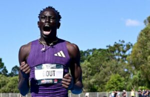Gota Gota se qualifica mais rápido nos 100m nos campeonatos australianos de atletismo júnior Gota Gota se qualifica mais rápido nos 100m nos campeonatos australianos de atletismo júnior