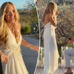 Gracie Hunt e Derek Green anunciaram seu noivado em uma postagem conjunta no Instagram no sábado, 4 de abril de 2026.