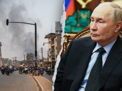 Grande golpe para Putin na África, quando as forças russas foram expulsas do reduto do Mali por separatistas e jihadistas Grande golpe para Putin na África, quando as forças russas foram expulsas do reduto do Mali por separatistas e jihadistas