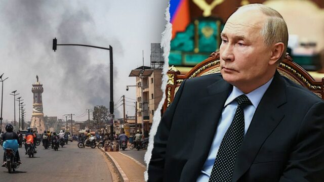 Grande golpe para Putin na África, quando as forças russas foram expulsas do reduto do Mali por separatistas e jihadistas
