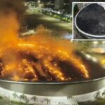 Grande incêndio deflagra no Parque Olímpico do Rio de Janeiro
