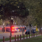 Testemunhas relataram que um carro passou