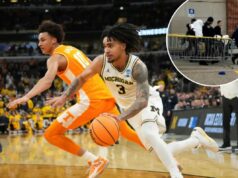 Guarda de Michigan tratado por possível reação alérgica dias antes da Final Four O guarda do Michigan Wolverines, Elliot Cadeau (3), reage no primeiro tempo contra o Tennessee Volunteers durante um jogo da Elite Eight do Midwest Regional do torneio masculino da NCAA de 2026.