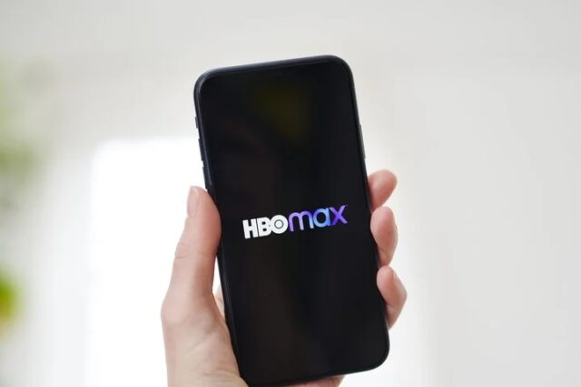 HBO Max icon on smartphone