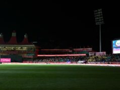 HPCA analisa o estádio Dharamsala antes de PBKS x DC depois que a partida foi interrompida no meio da temporada passada HPCA analisa o estádio Dharamsala antes de PBKS x DC depois que a partida foi interrompida no meio da temporada passada
